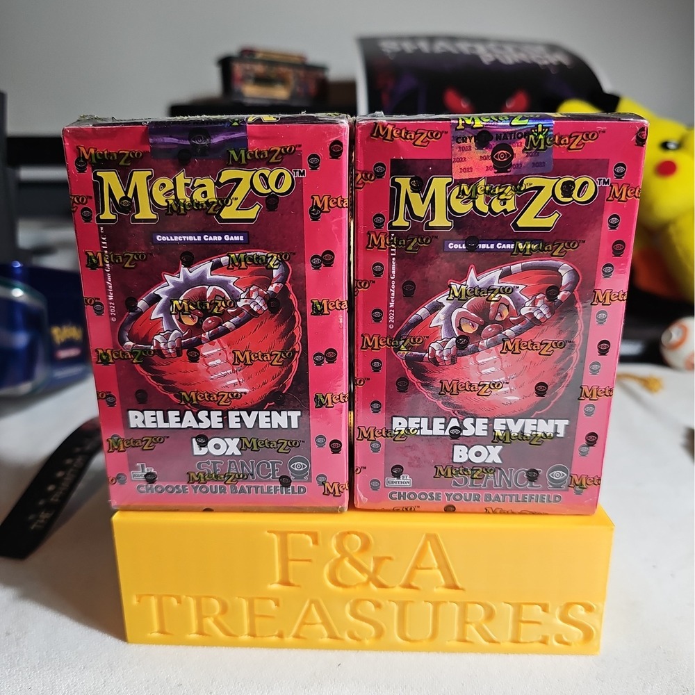 Lot Of 2 Sealed MetaZoo Seance 1st Edition Release Event Box